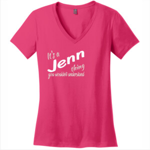 It's a Jenn Thing - V Neck Tee