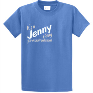 It's a Jenny Thing